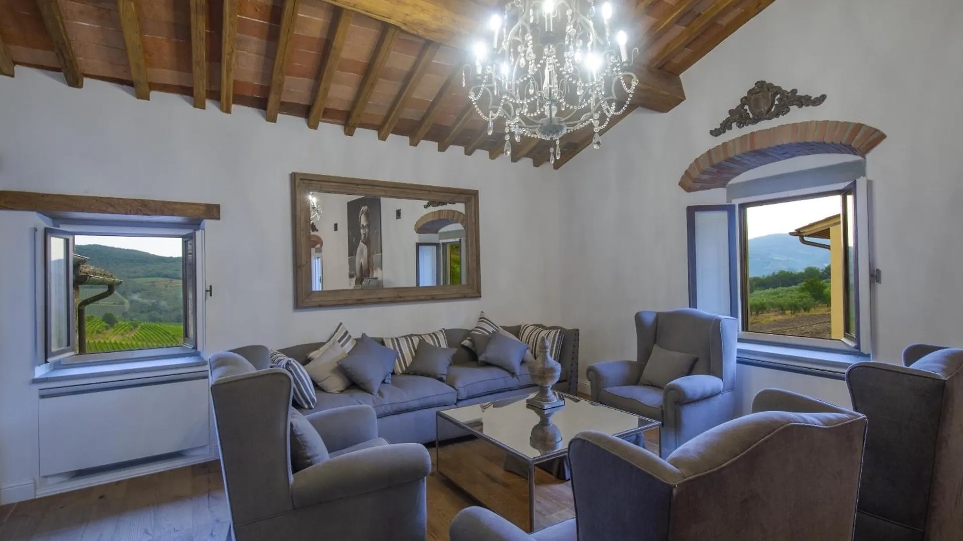 My Exclusive Italy - Villa Chianti With Panoramic Pool On The Vineyard Greve in Chianti 0*,
