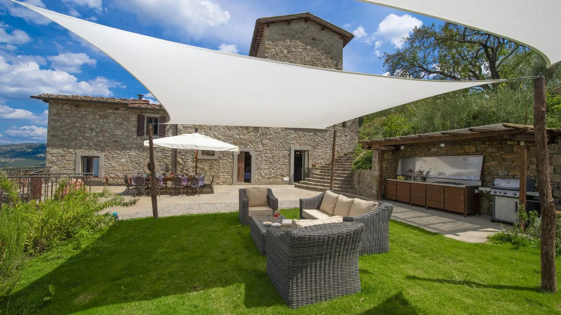 My Exclusive Italy - Villa Chianti With Panoramic Pool On The Vineyard Greve in Chianti