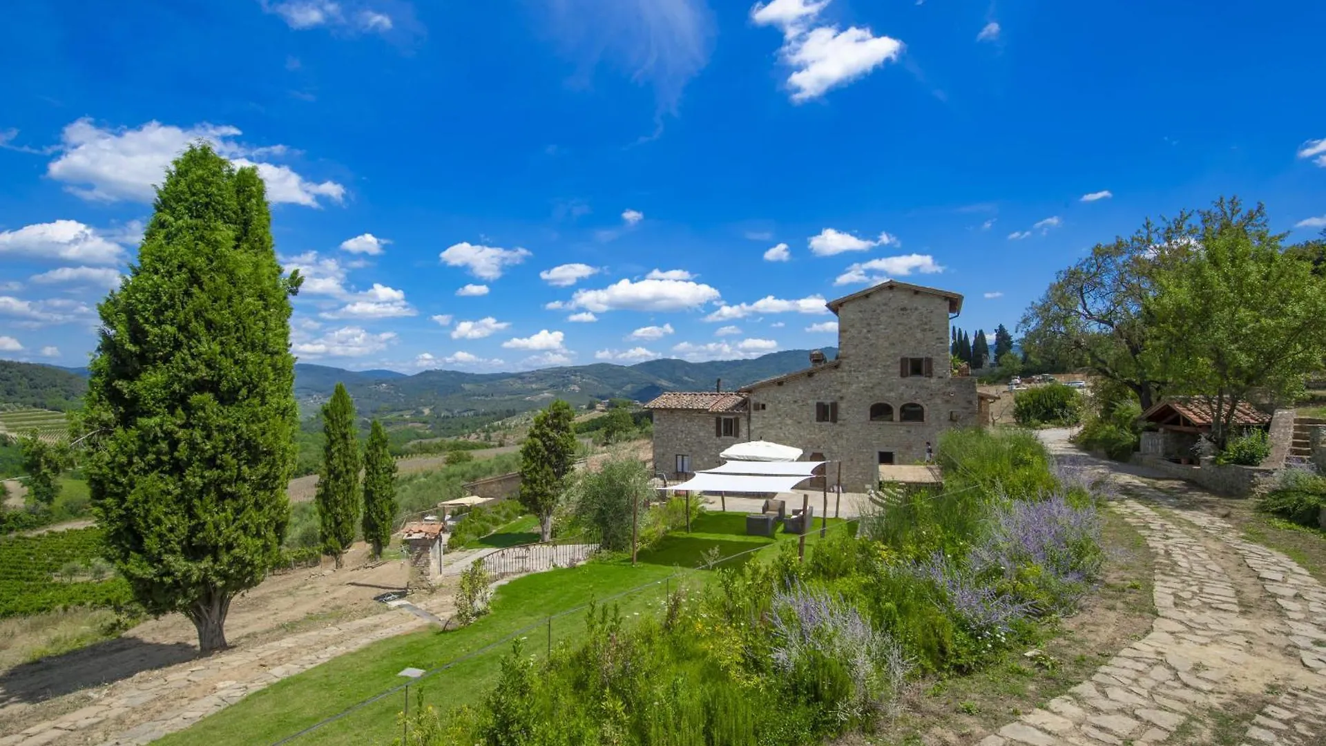 My Exclusive Italy - Villa Chianti With Panoramic Pool On The Vineyard Greve in Chianti