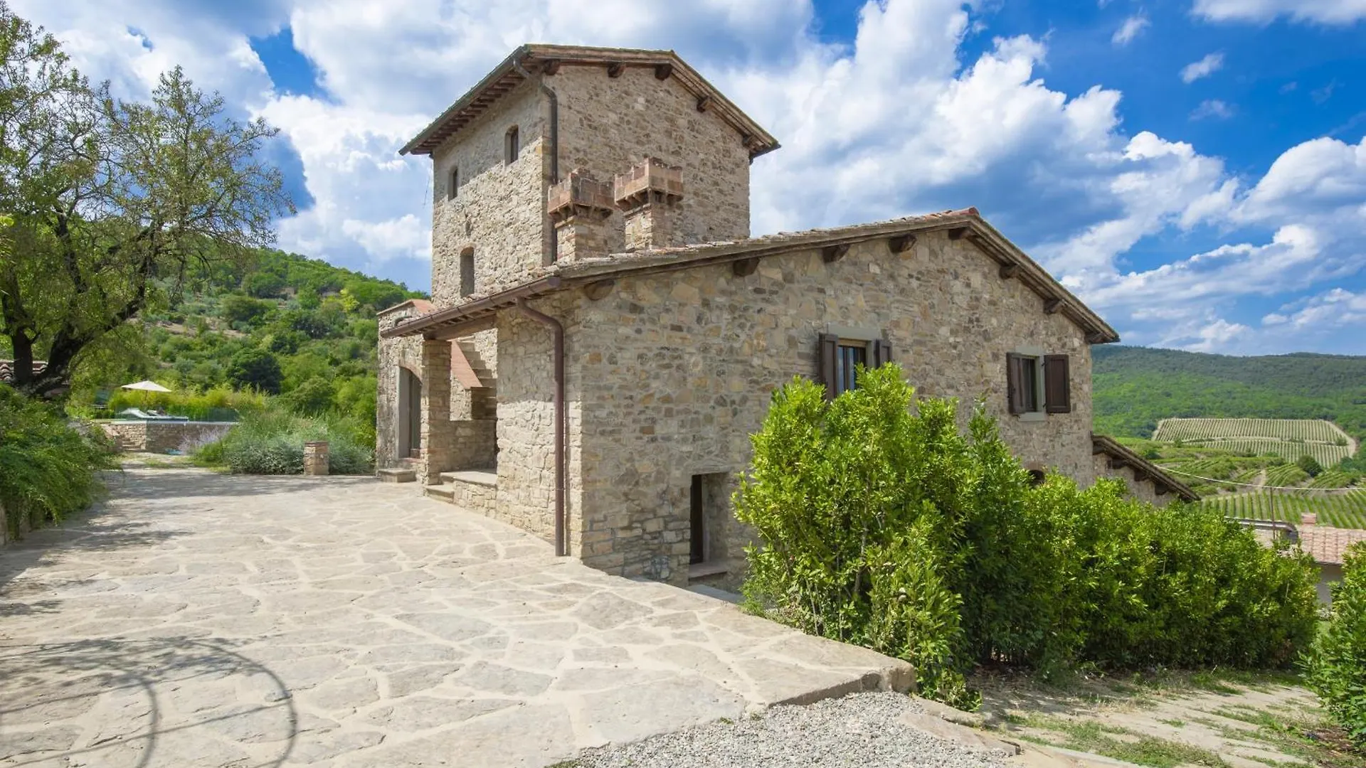 My Exclusive Italy - Villa Chianti With Panoramic Pool On The Vineyard Greve in Chianti Italie