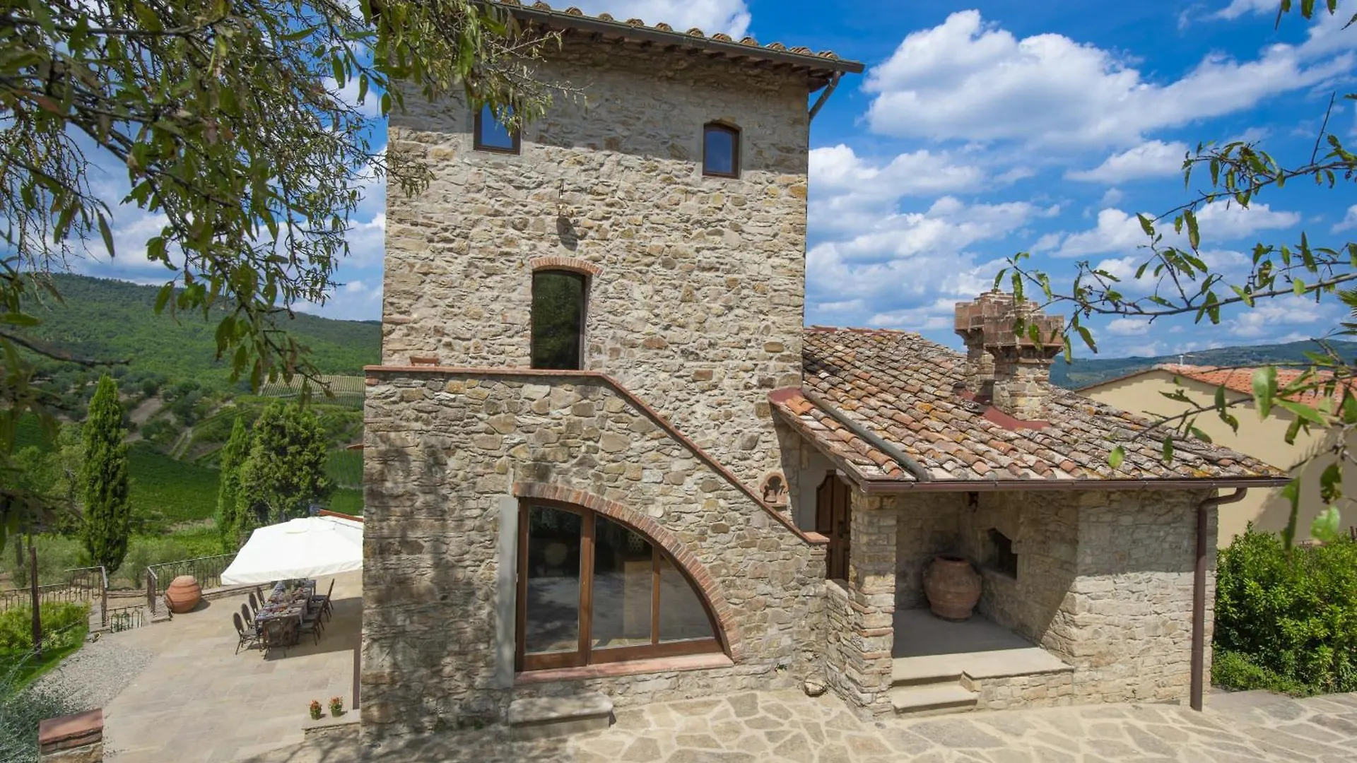 My Exclusive Italy - Villa Chianti With Panoramic Pool On The Vineyard Greve in Chianti Italie